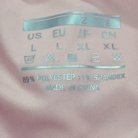 Women's Pink Sleeveless Golf Polo Shirt Size L NWOT - Picture 4 of 4